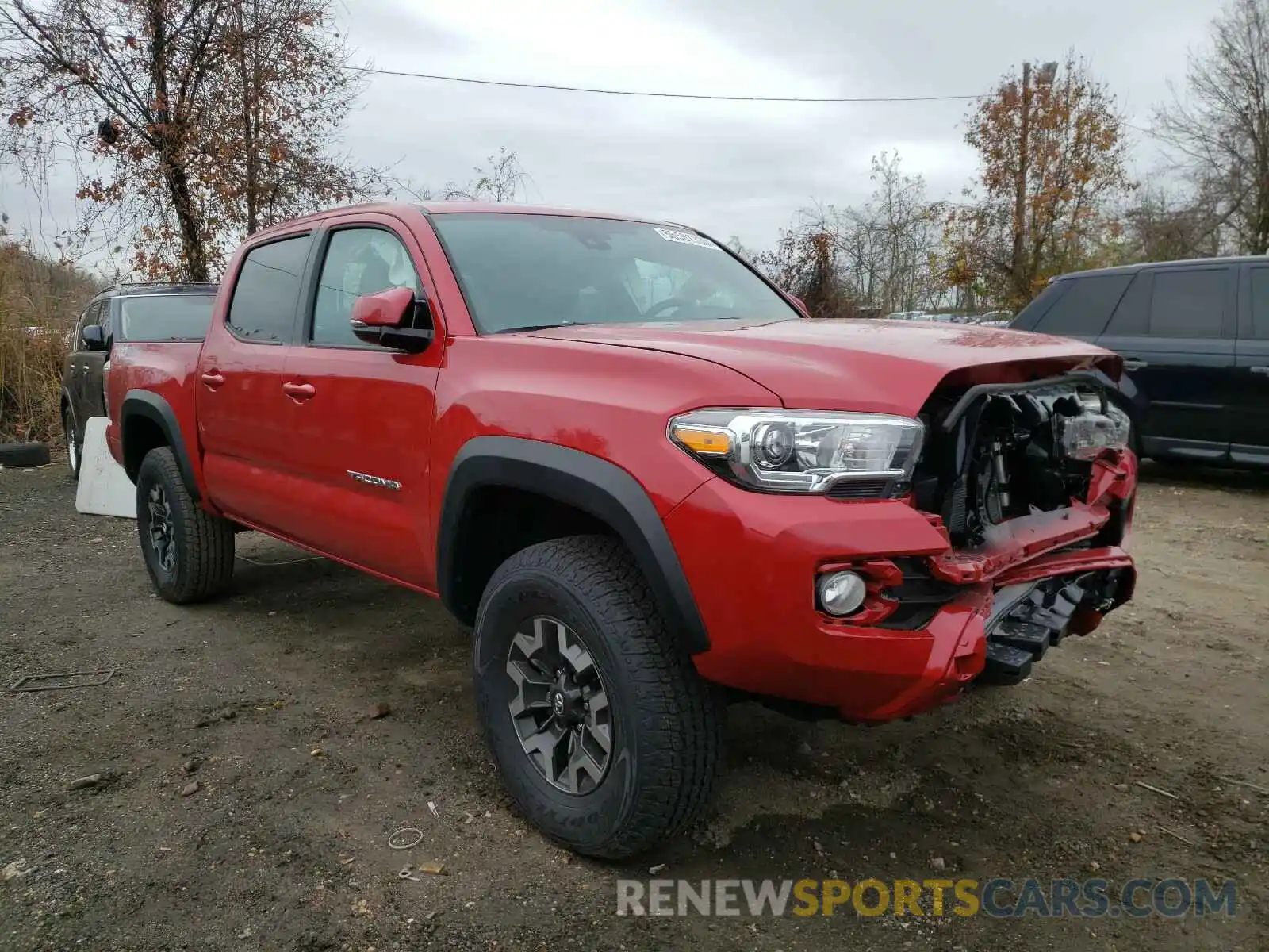 1 Photograph of a damaged car 3TMCZ5AN6MM369880 TOYOTA TACOMA 2021