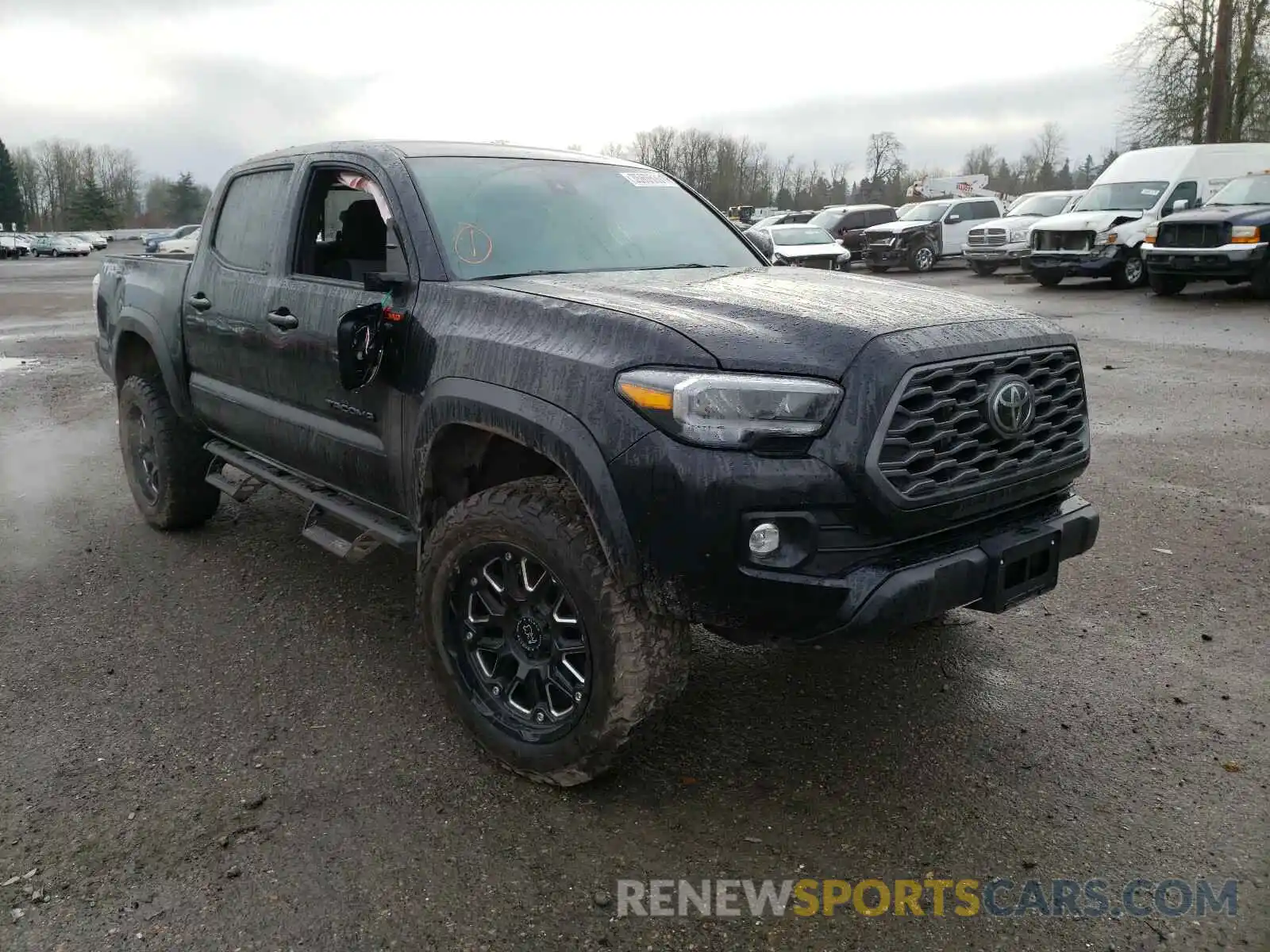 1 Фотография поврежденного автомобиля 3TMCZ5AN6MM373685 TOYOTA TACOMA 2021