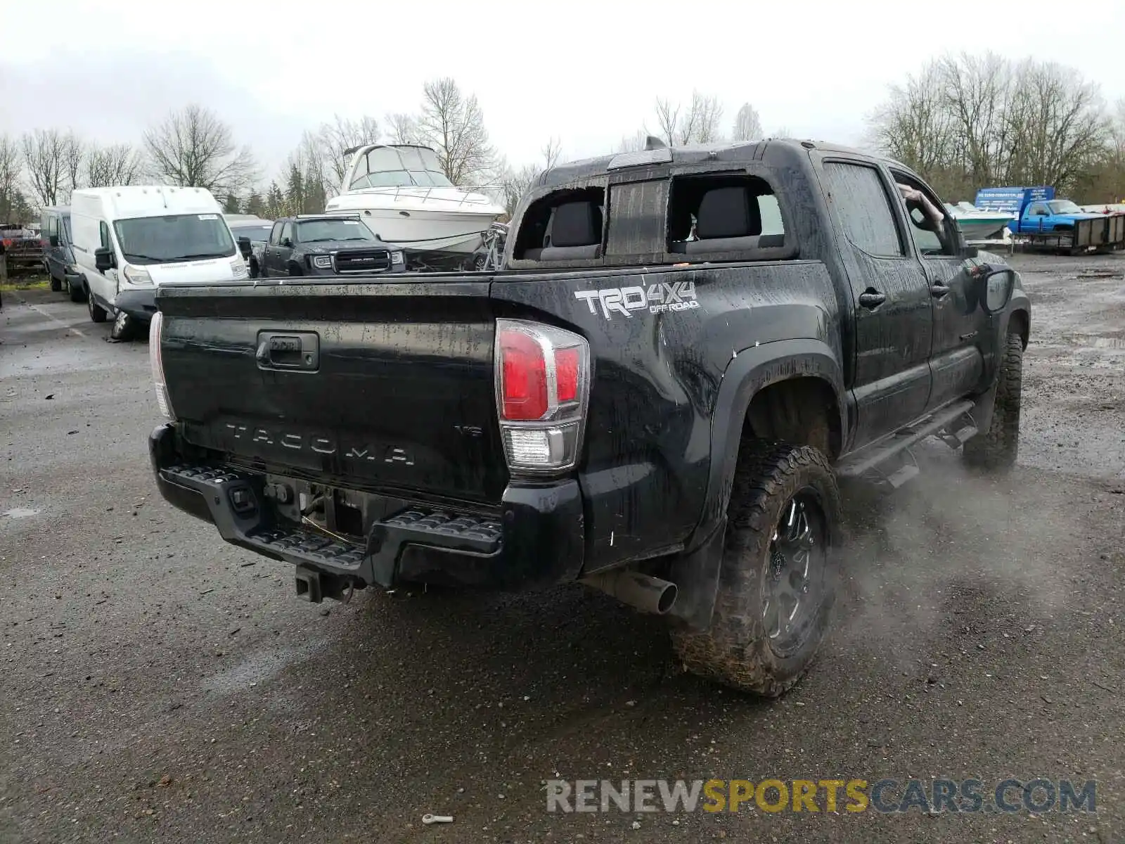 4 Фотография поврежденного автомобиля 3TMCZ5AN6MM373685 TOYOTA TACOMA 2021