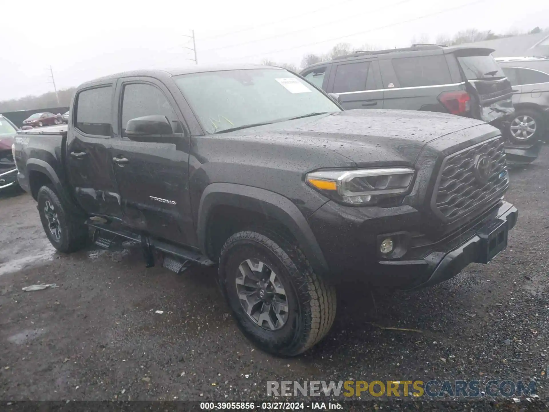 1 Photograph of a damaged car 3TMCZ5AN6MM374934 TOYOTA TACOMA 2021