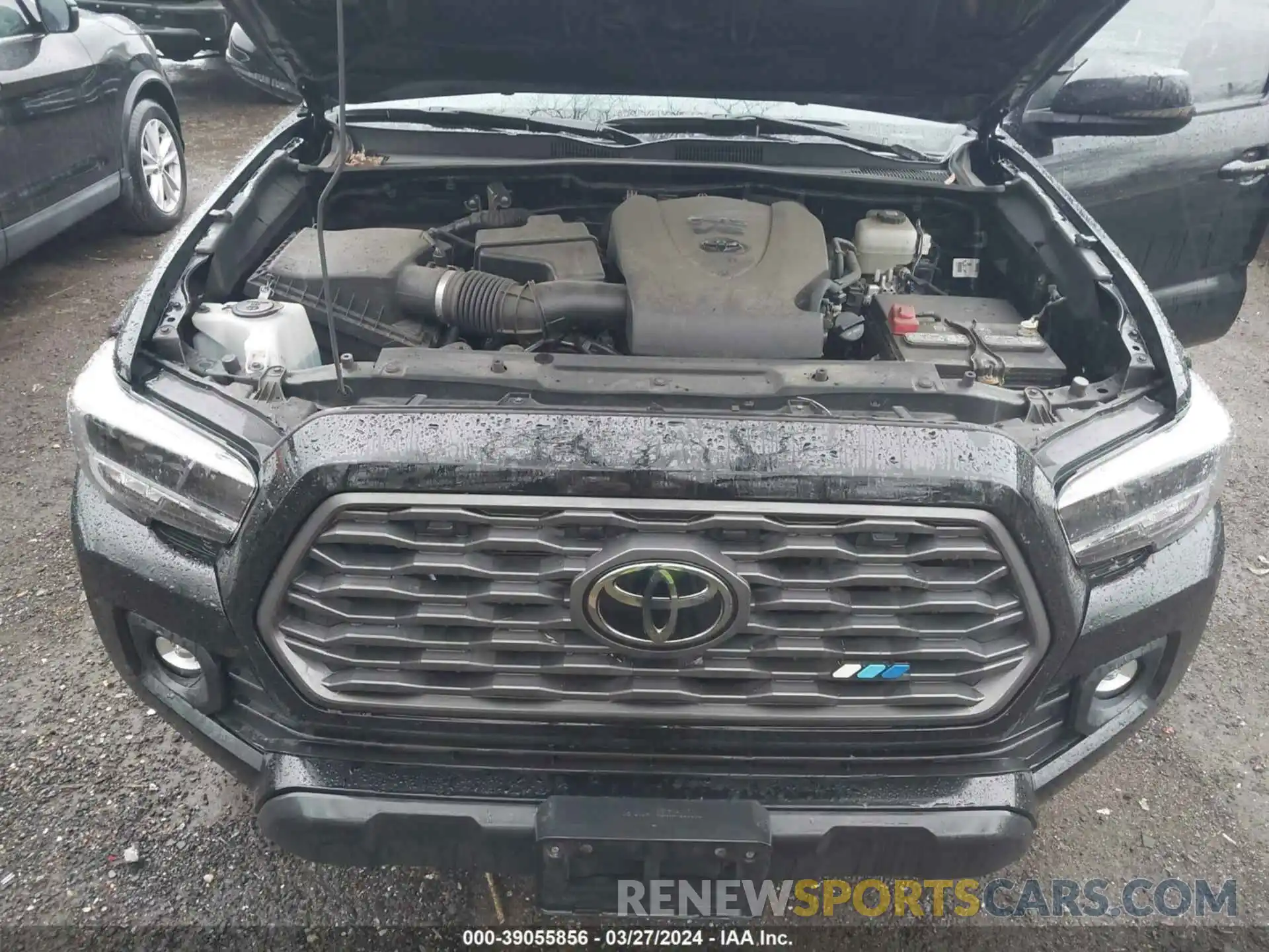 10 Photograph of a damaged car 3TMCZ5AN6MM374934 TOYOTA TACOMA 2021