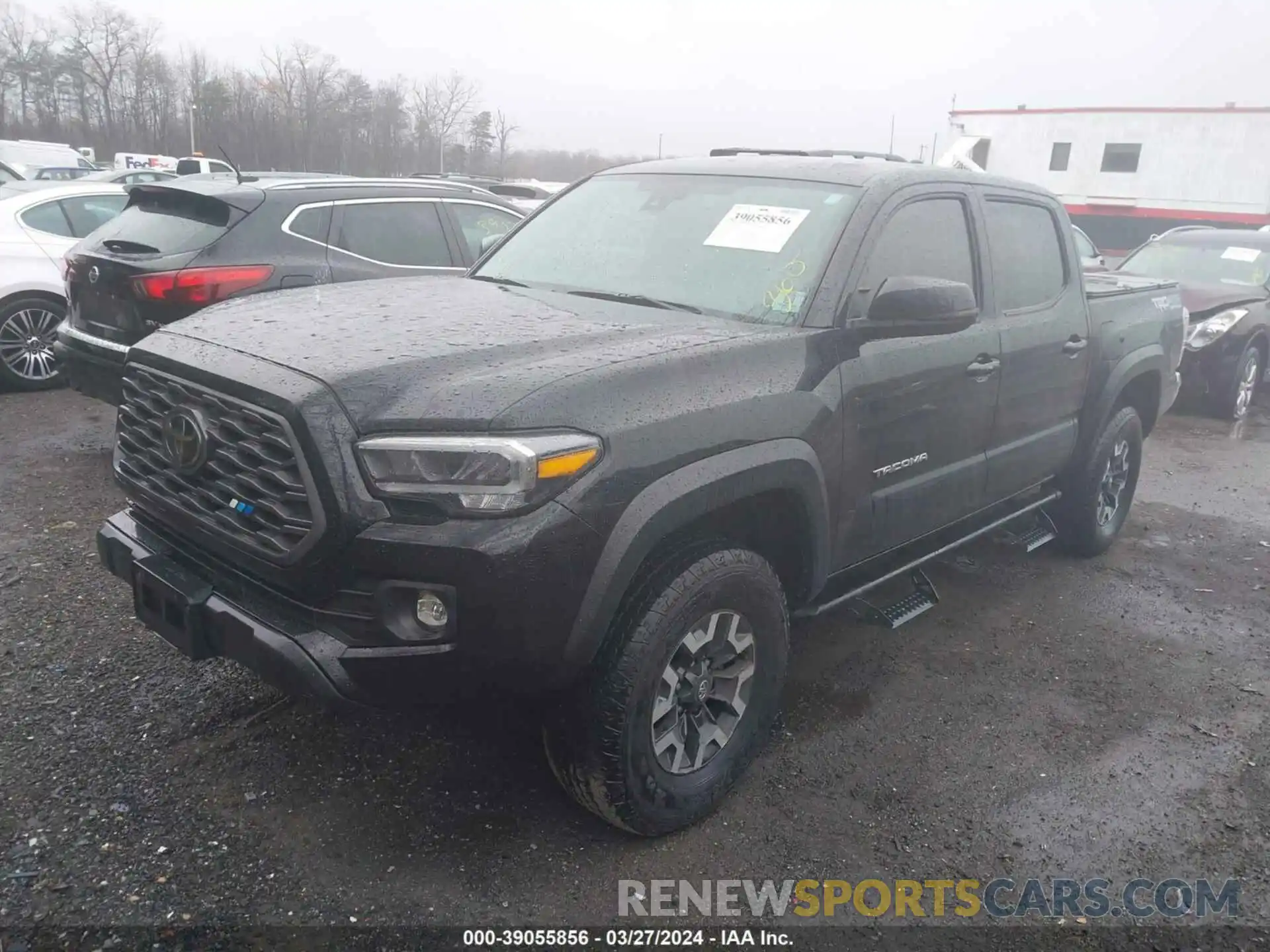 2 Photograph of a damaged car 3TMCZ5AN6MM374934 TOYOTA TACOMA 2021