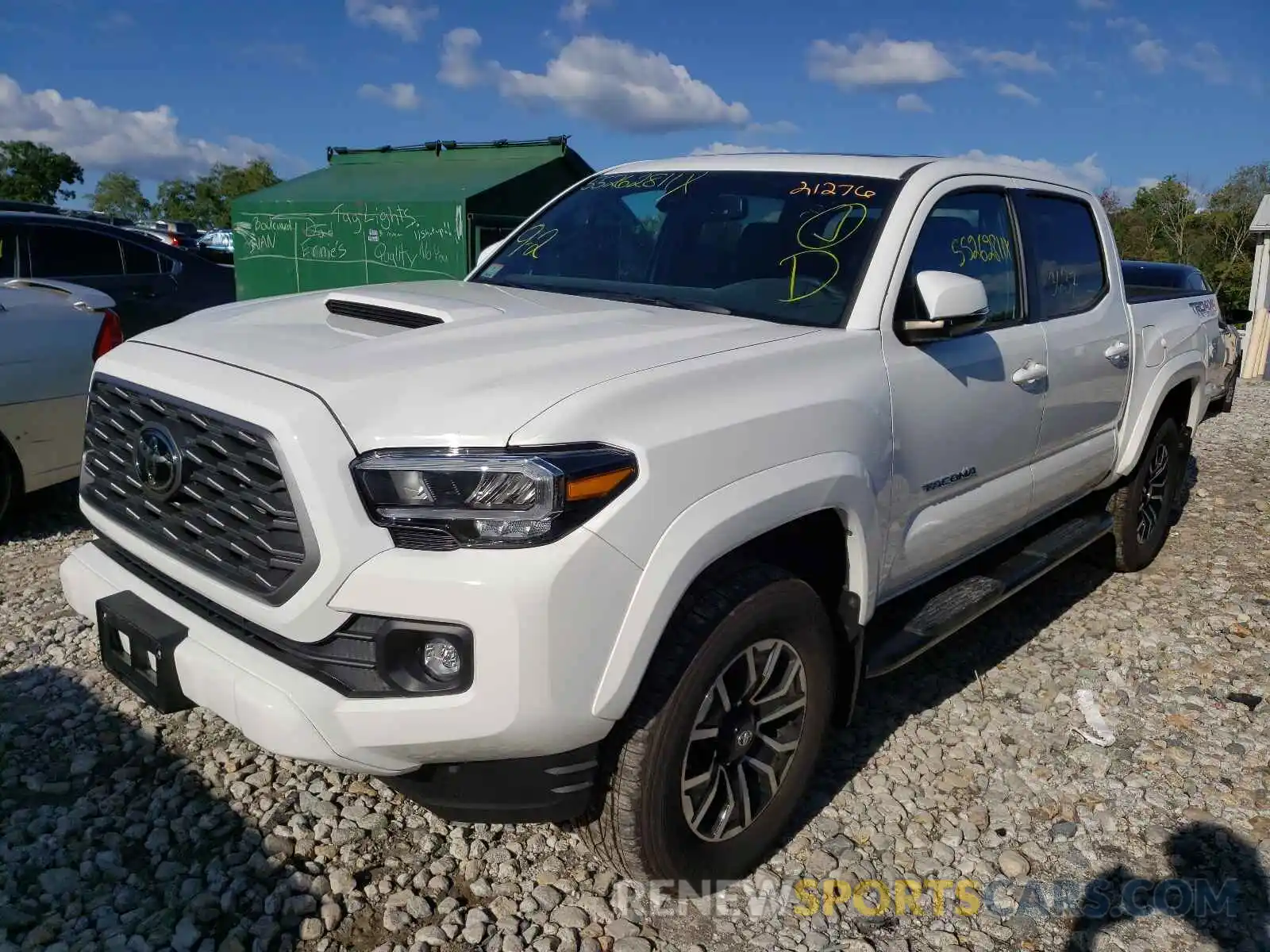 2 Photograph of a damaged car 3TMCZ5AN6MM379759 TOYOTA TACOMA 2021