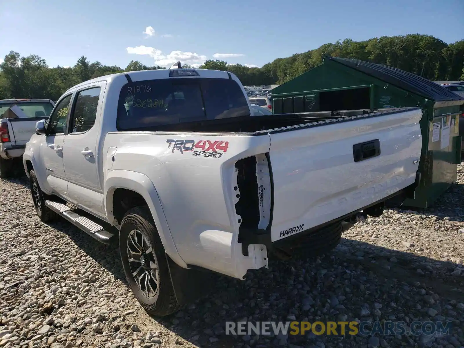 3 Photograph of a damaged car 3TMCZ5AN6MM379759 TOYOTA TACOMA 2021