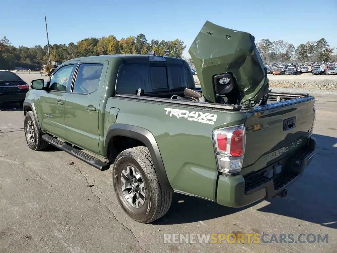 3 Photograph of a damaged car 3TMCZ5AN6MM381513 TOYOTA TACOMA 2021