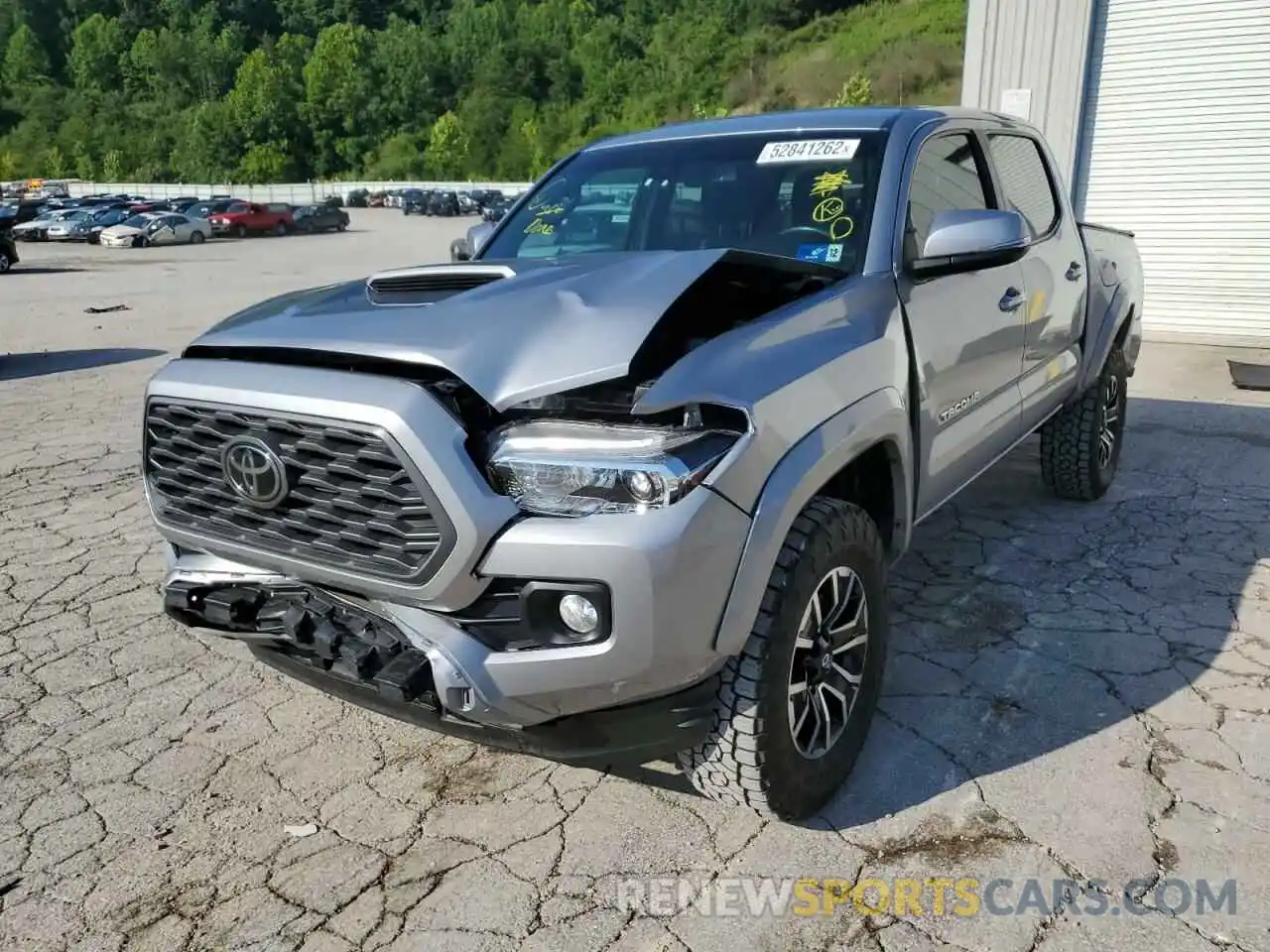 2 Photograph of a damaged car 3TMCZ5AN6MM382810 TOYOTA TACOMA 2021