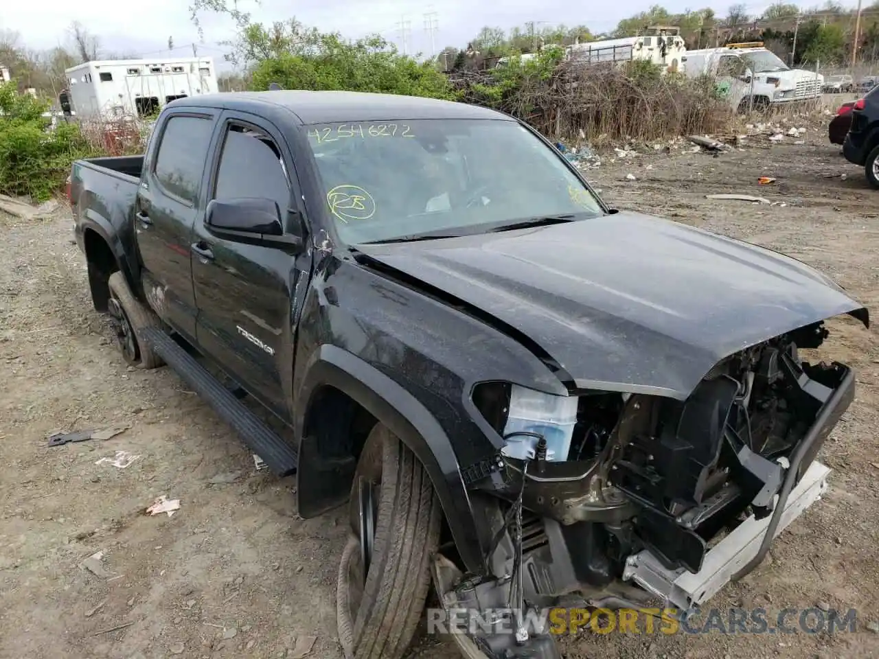 1 Photograph of a damaged car 3TMCZ5AN6MM383102 TOYOTA TACOMA 2021