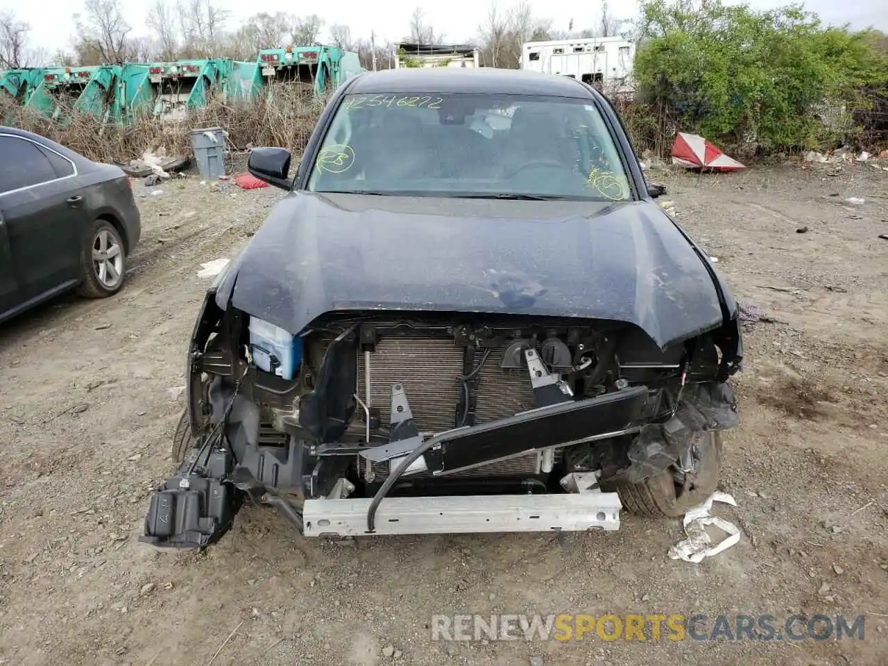 9 Photograph of a damaged car 3TMCZ5AN6MM383102 TOYOTA TACOMA 2021