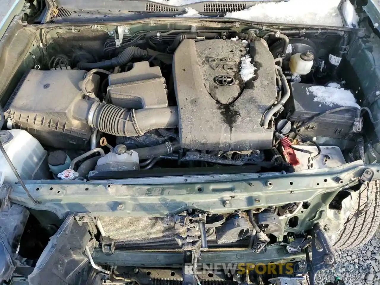 11 Photograph of a damaged car 3TMCZ5AN6MM385819 TOYOTA TACOMA 2021