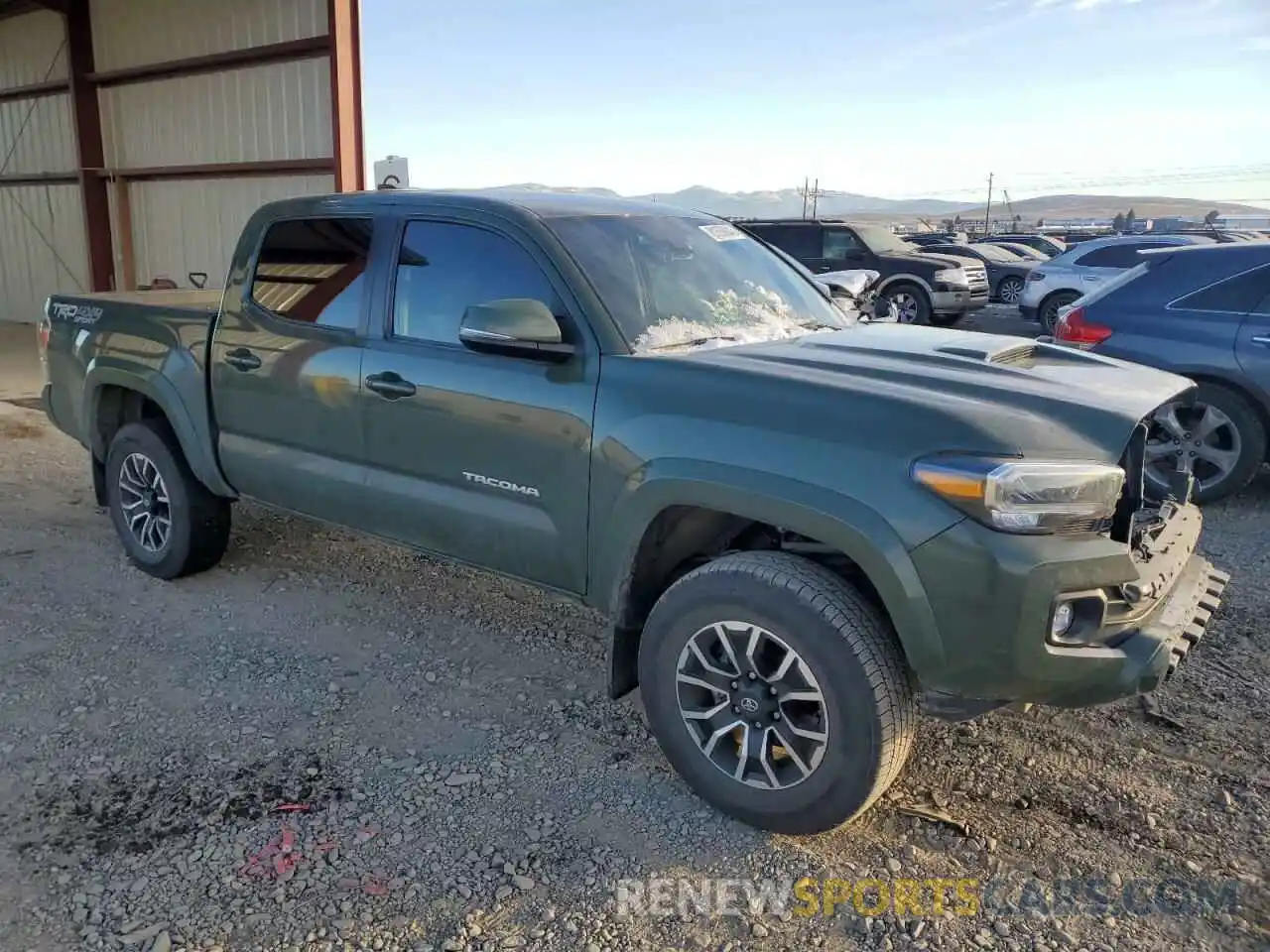 4 Photograph of a damaged car 3TMCZ5AN6MM385819 TOYOTA TACOMA 2021