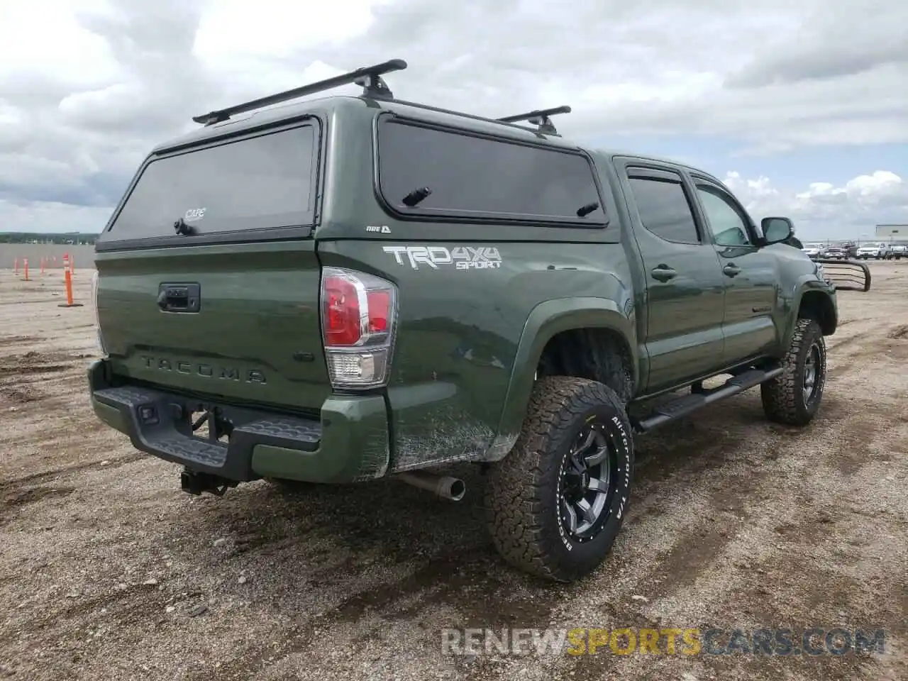 4 Фотография поврежденного автомобиля 3TMCZ5AN6MM387375 TOYOTA TACOMA 2021