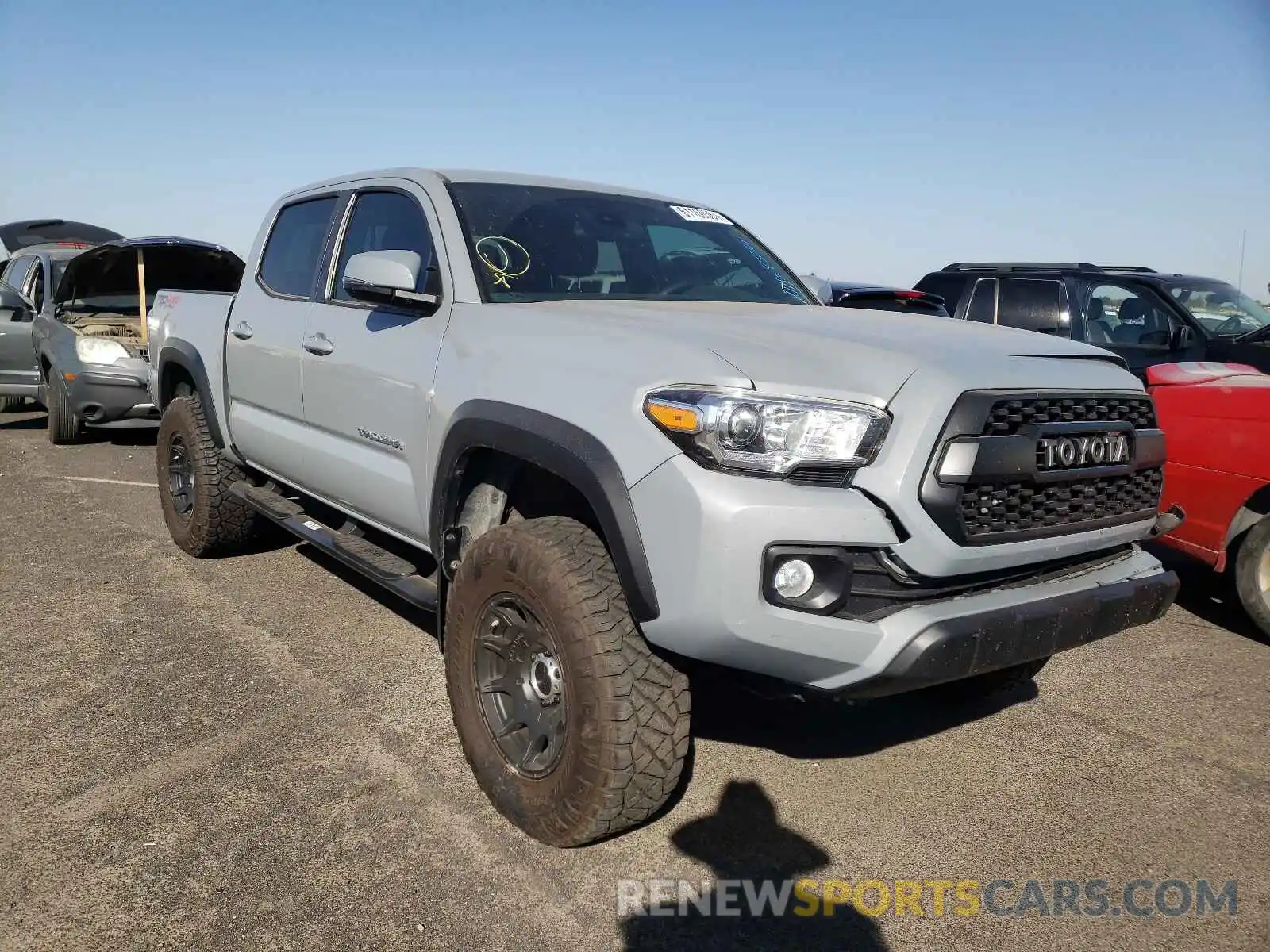 1 Photograph of a damaged car 3TMCZ5AN6MM389479 TOYOTA TACOMA 2021