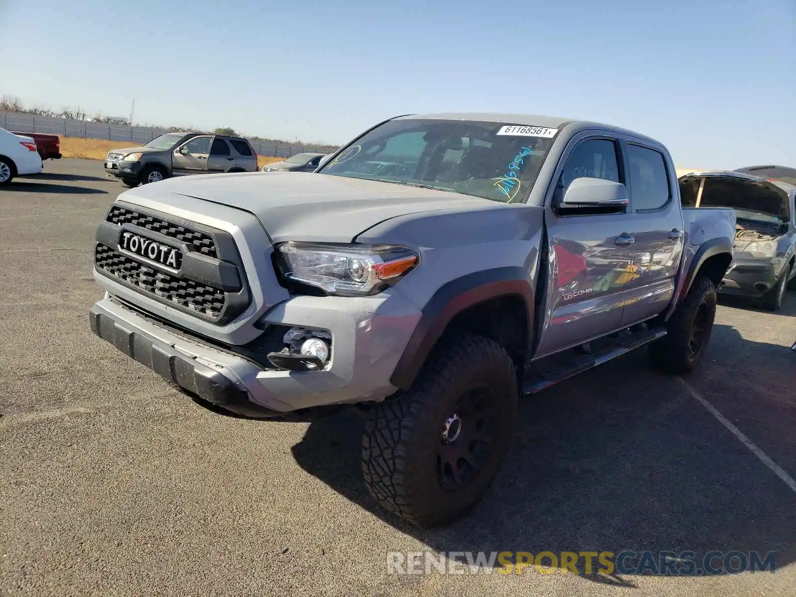 2 Photograph of a damaged car 3TMCZ5AN6MM389479 TOYOTA TACOMA 2021