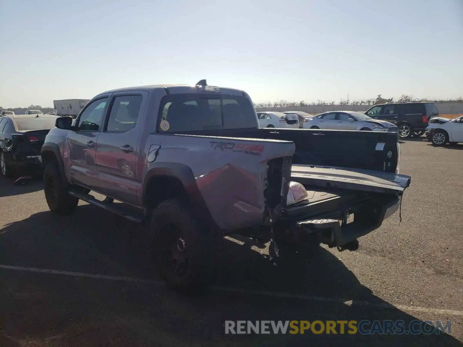 3 Photograph of a damaged car 3TMCZ5AN6MM389479 TOYOTA TACOMA 2021