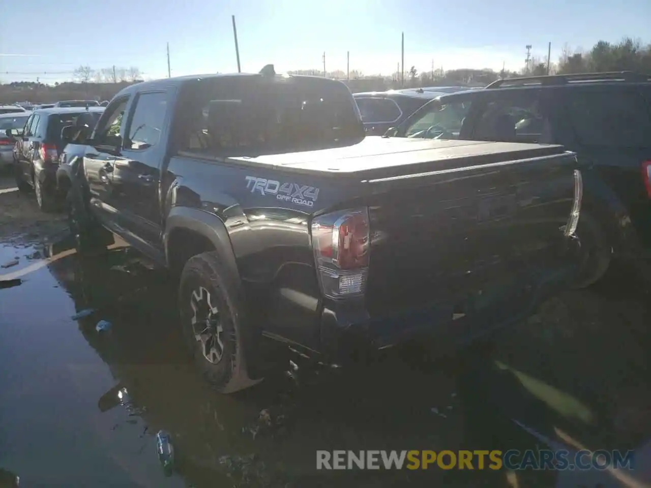 3 Photograph of a damaged car 3TMCZ5AN6MM390213 TOYOTA TACOMA 2021