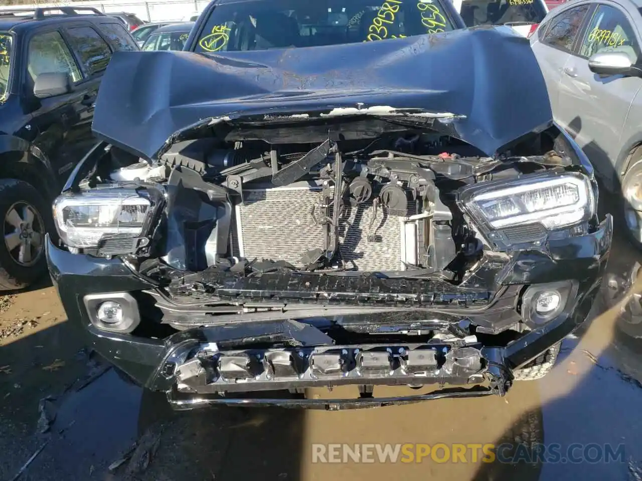 7 Photograph of a damaged car 3TMCZ5AN6MM390213 TOYOTA TACOMA 2021