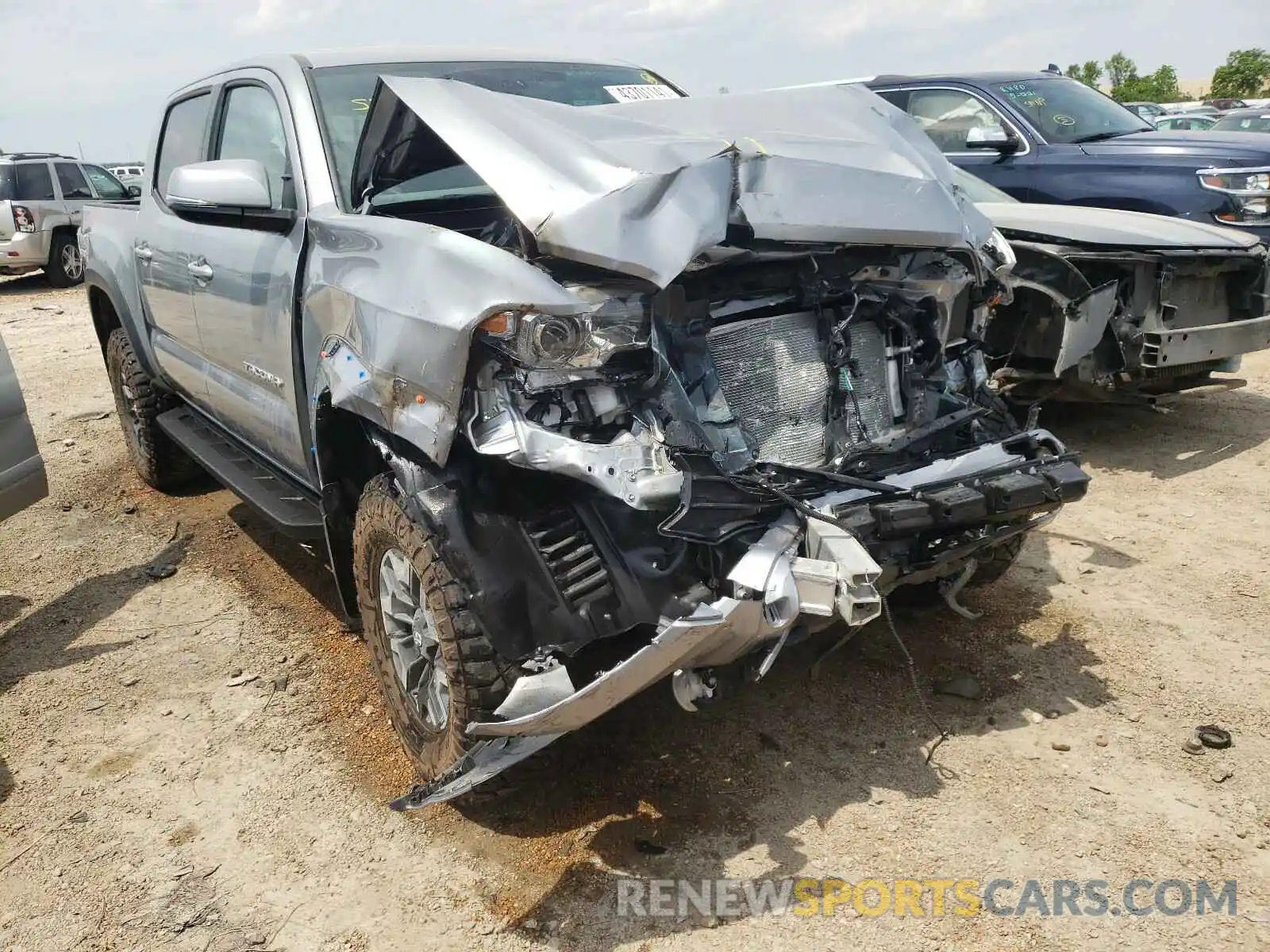 1 Photograph of a damaged car 3TMCZ5AN6MM391247 TOYOTA TACOMA 2021