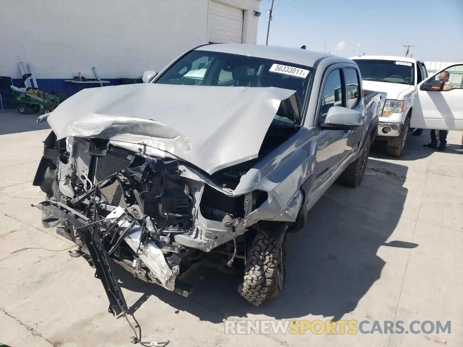 2 Photograph of a damaged car 3TMCZ5AN6MM394052 TOYOTA TACOMA 2021