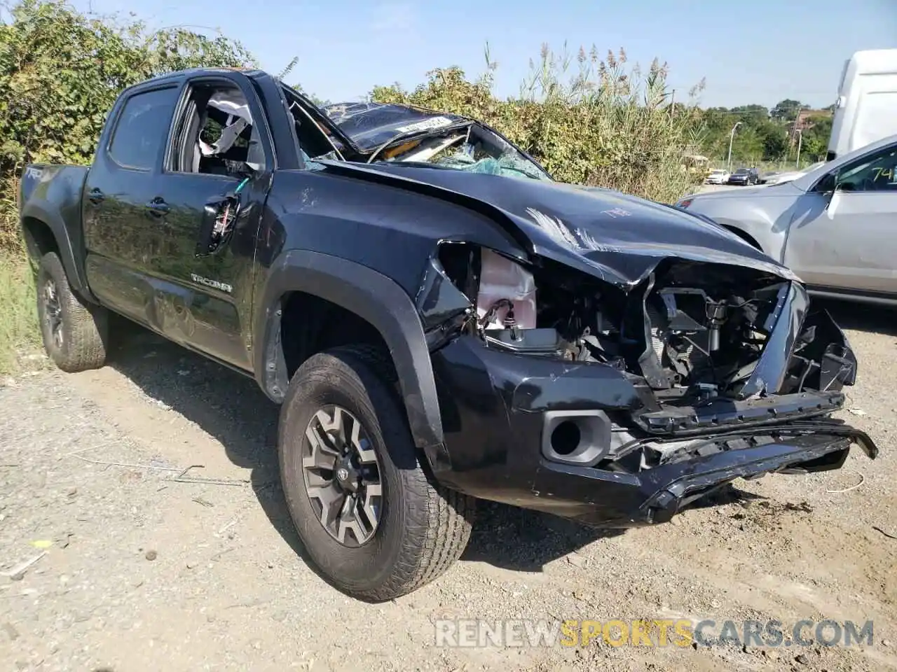 1 Photograph of a damaged car 3TMCZ5AN6MM398196 TOYOTA TACOMA 2021