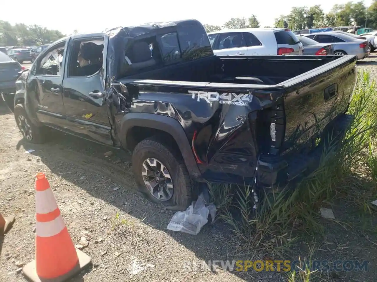 3 Photograph of a damaged car 3TMCZ5AN6MM398196 TOYOTA TACOMA 2021