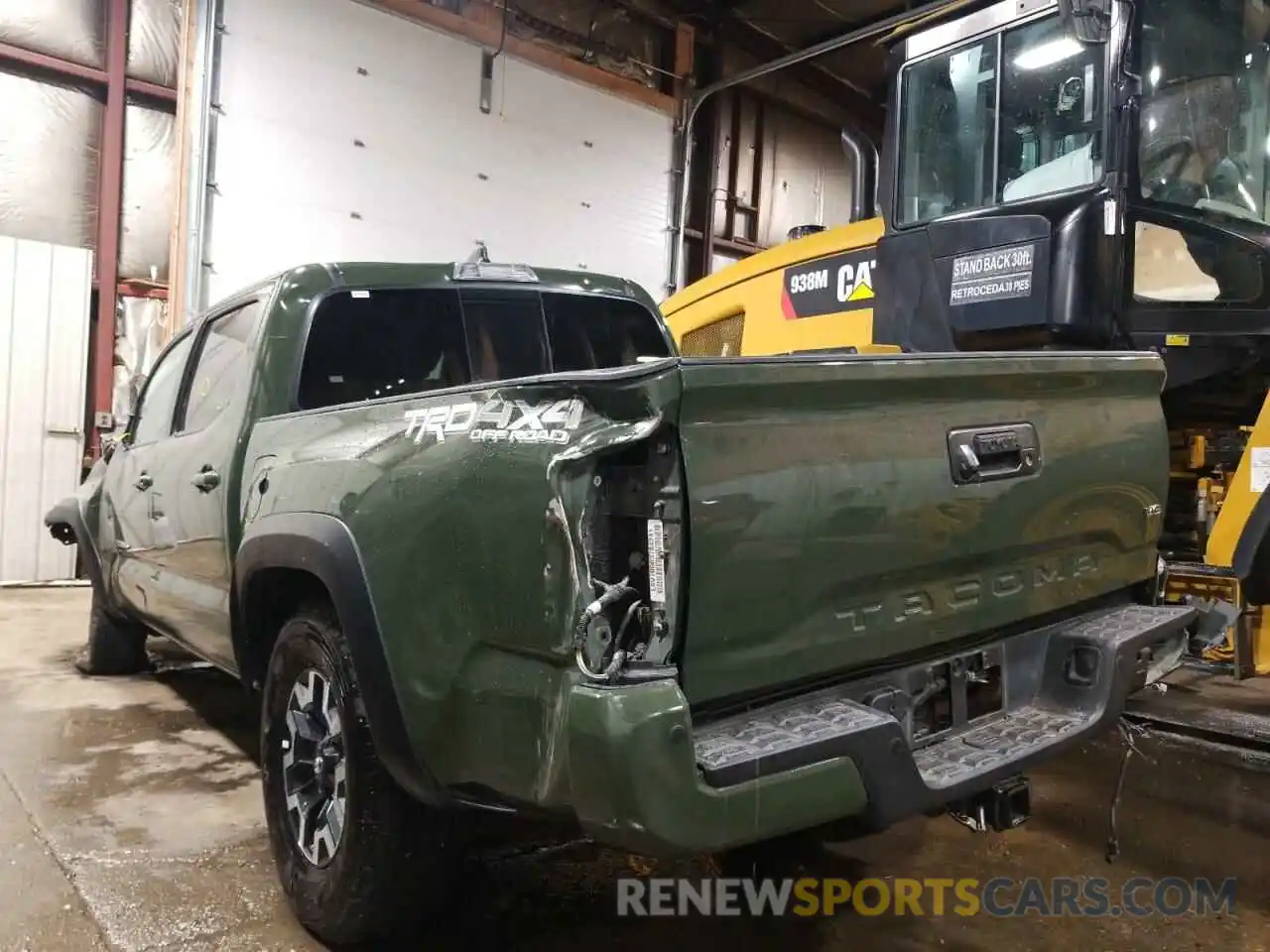 3 Photograph of a damaged car 3TMCZ5AN6MM398747 TOYOTA TACOMA 2021