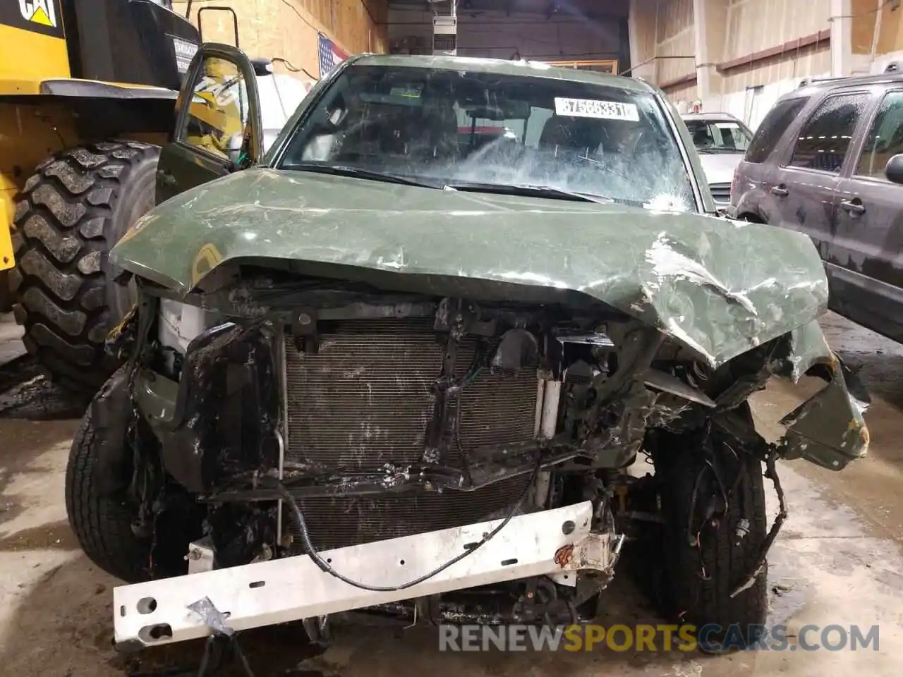 7 Photograph of a damaged car 3TMCZ5AN6MM398747 TOYOTA TACOMA 2021