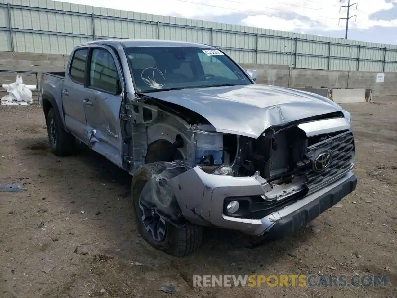 1 Photograph of a damaged car 3TMCZ5AN6MM401372 TOYOTA TACOMA 2021