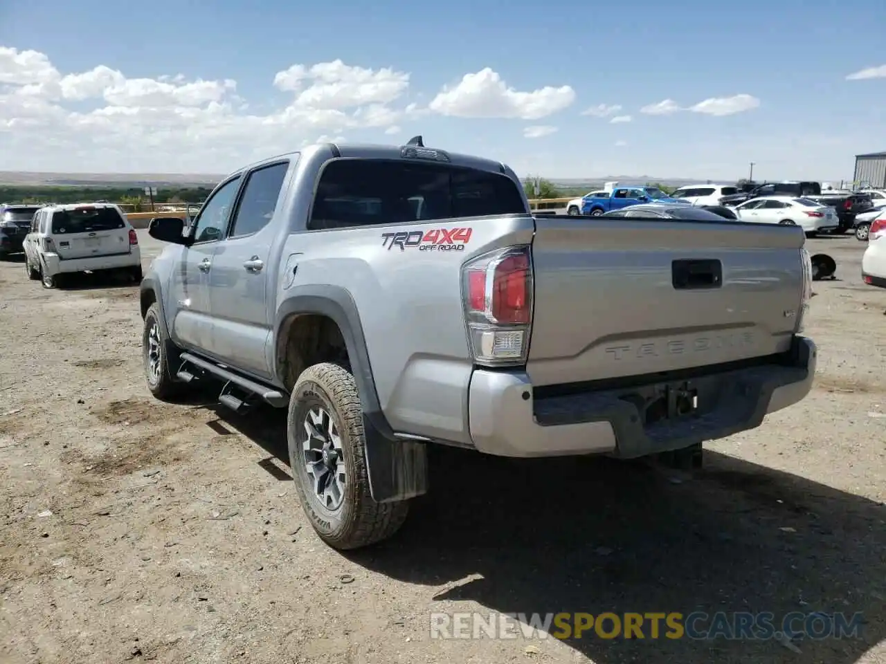 3 Photograph of a damaged car 3TMCZ5AN6MM401372 TOYOTA TACOMA 2021