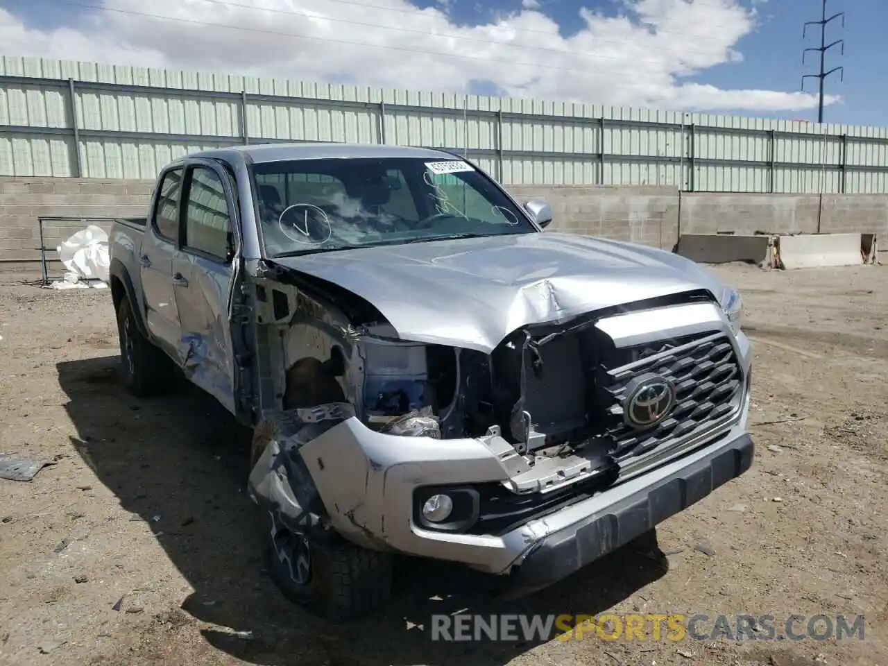 9 Photograph of a damaged car 3TMCZ5AN6MM401372 TOYOTA TACOMA 2021