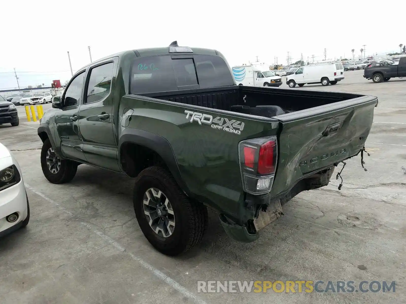 3 Photograph of a damaged car 3TMCZ5AN6MM404045 TOYOTA TACOMA 2021