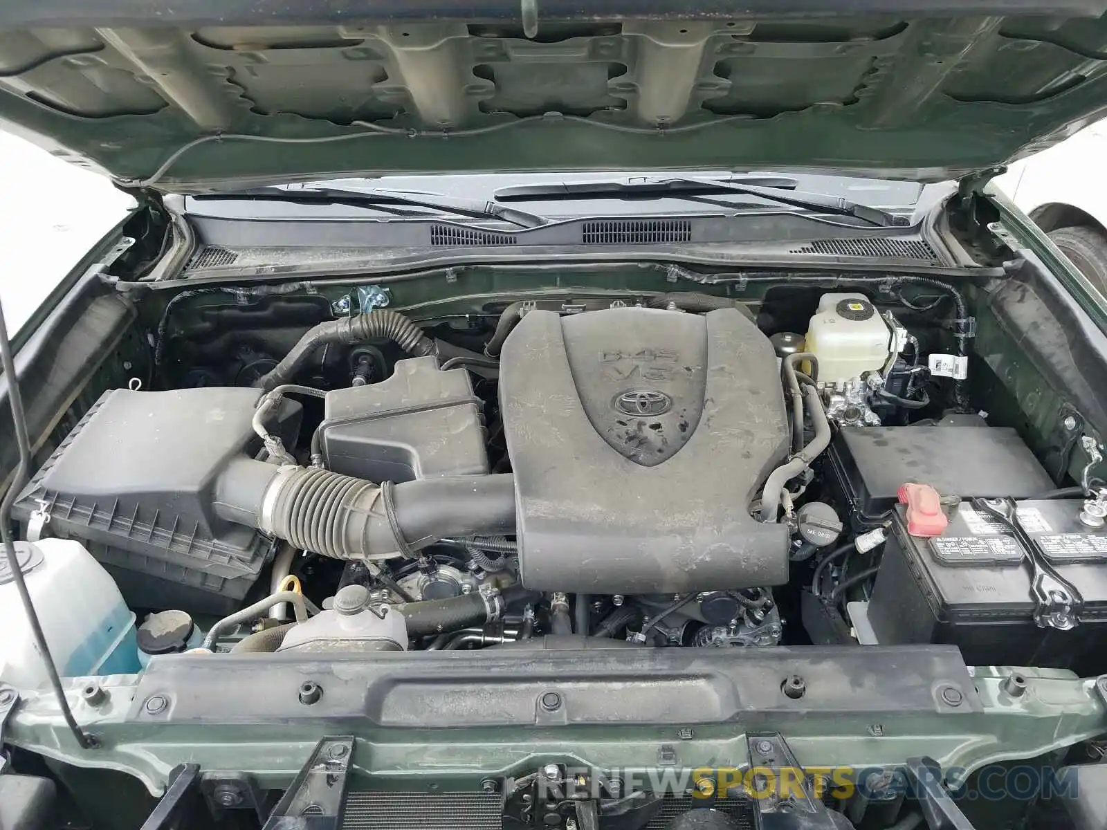 7 Photograph of a damaged car 3TMCZ5AN6MM404045 TOYOTA TACOMA 2021