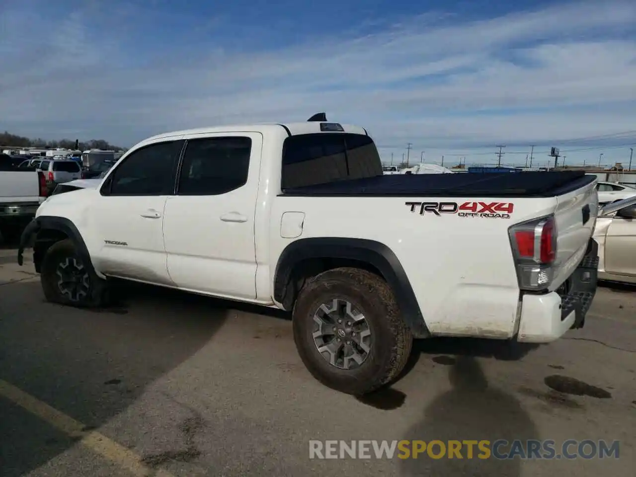 2 Photograph of a damaged car 3TMCZ5AN6MM406054 TOYOTA TACOMA 2021