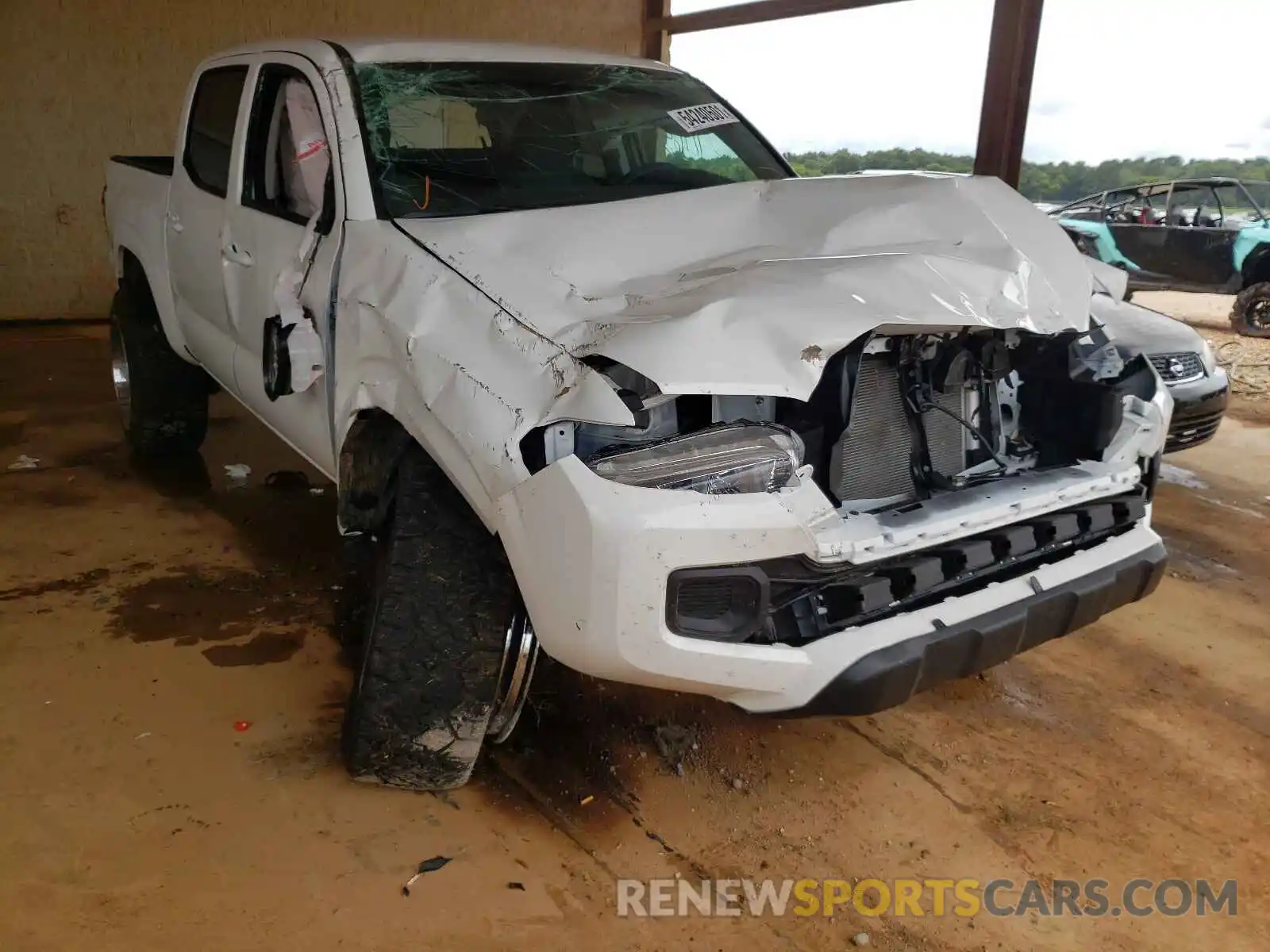 1 Photograph of a damaged car 3TMCZ5AN6MM407933 TOYOTA TACOMA 2021