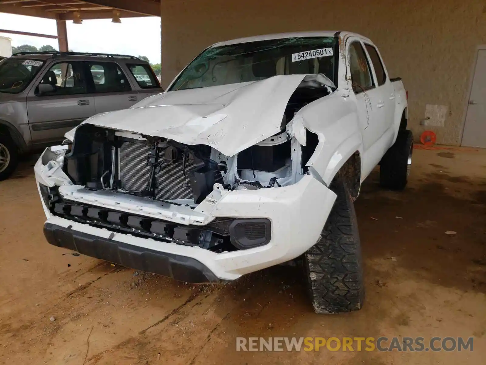 2 Photograph of a damaged car 3TMCZ5AN6MM407933 TOYOTA TACOMA 2021