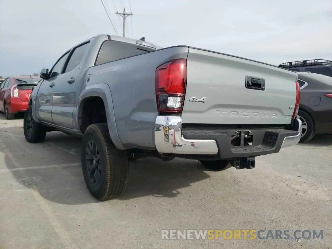 3 Photograph of a damaged car 3TMCZ5AN6MM408127 TOYOTA TACOMA 2021