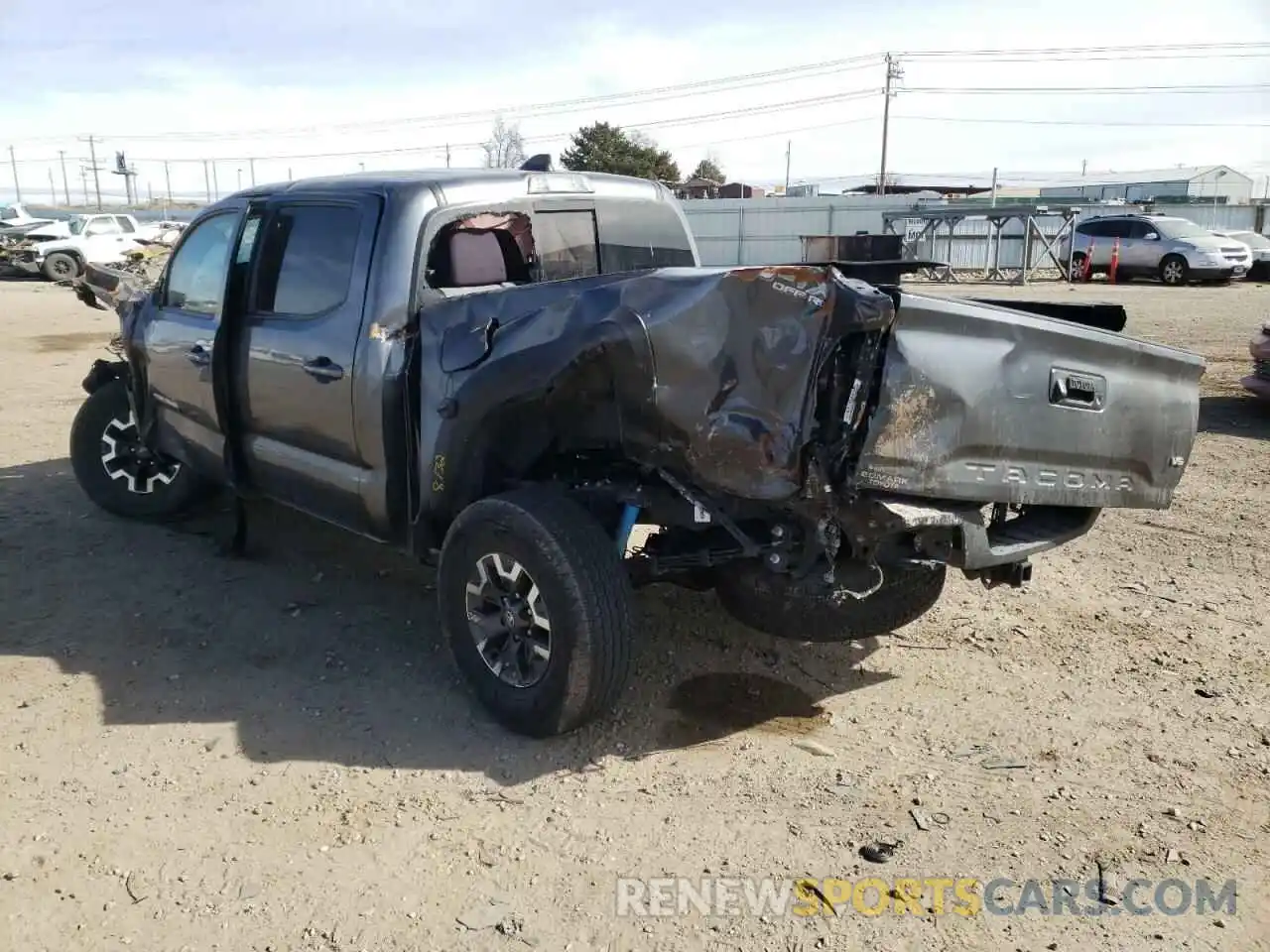 3 Photograph of a damaged car 3TMCZ5AN6MM408600 TOYOTA TACOMA 2021