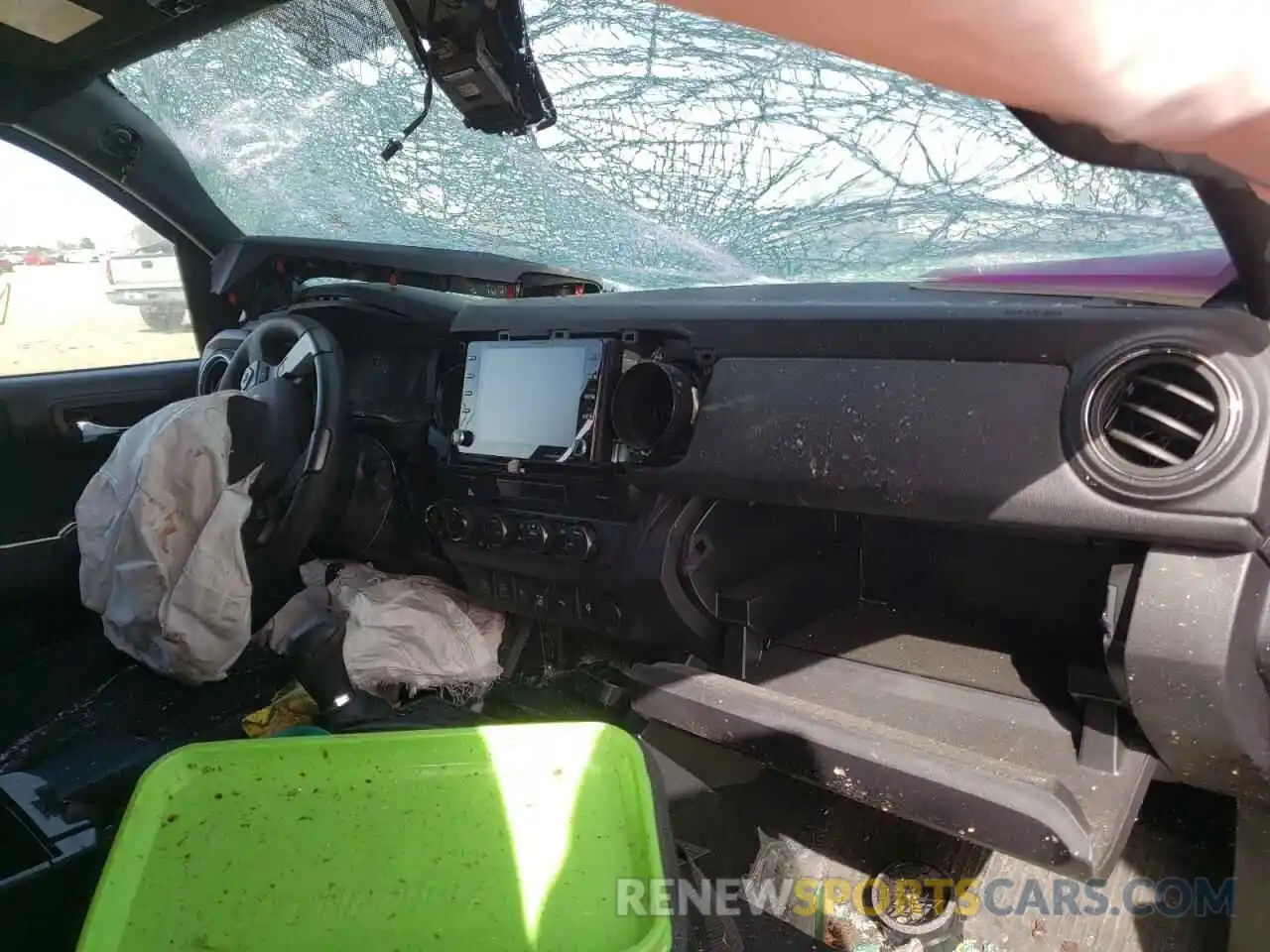 9 Photograph of a damaged car 3TMCZ5AN6MM408600 TOYOTA TACOMA 2021