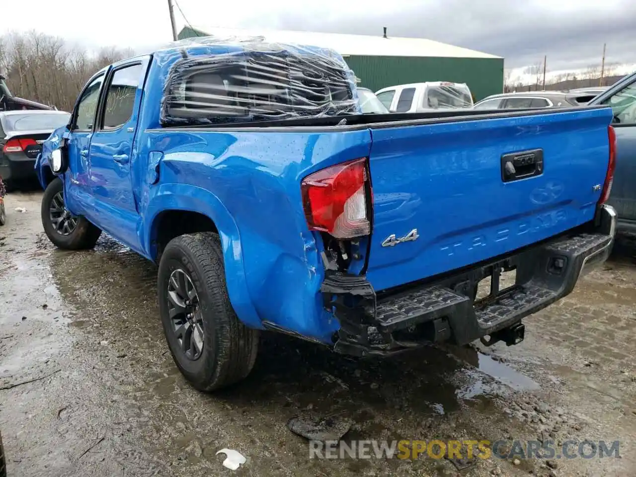 3 Photograph of a damaged car 3TMCZ5AN6MM409391 TOYOTA TACOMA 2021