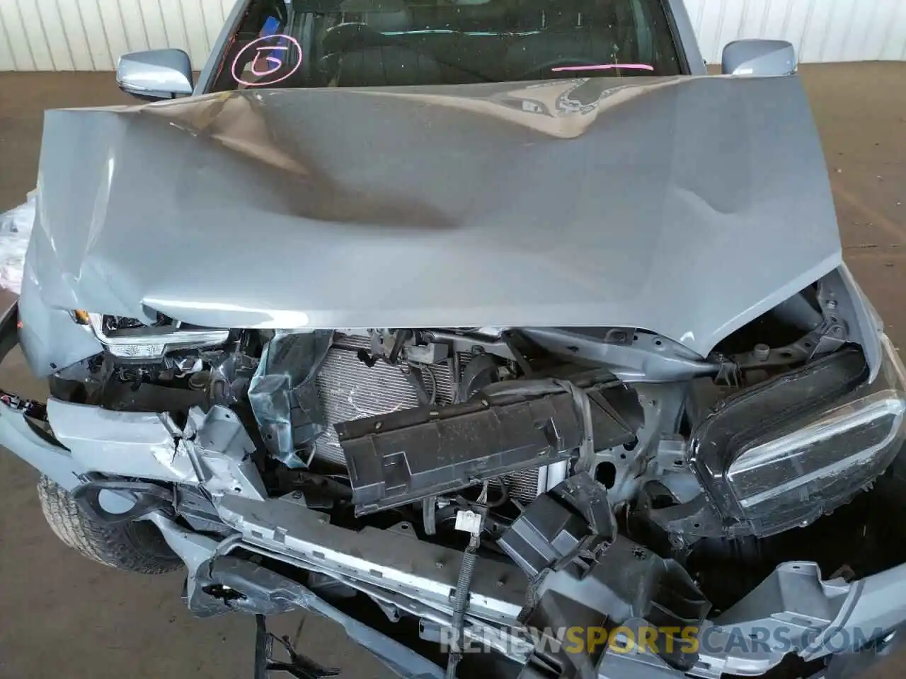 7 Photograph of a damaged car 3TMCZ5AN6MM413294 TOYOTA TACOMA 2021