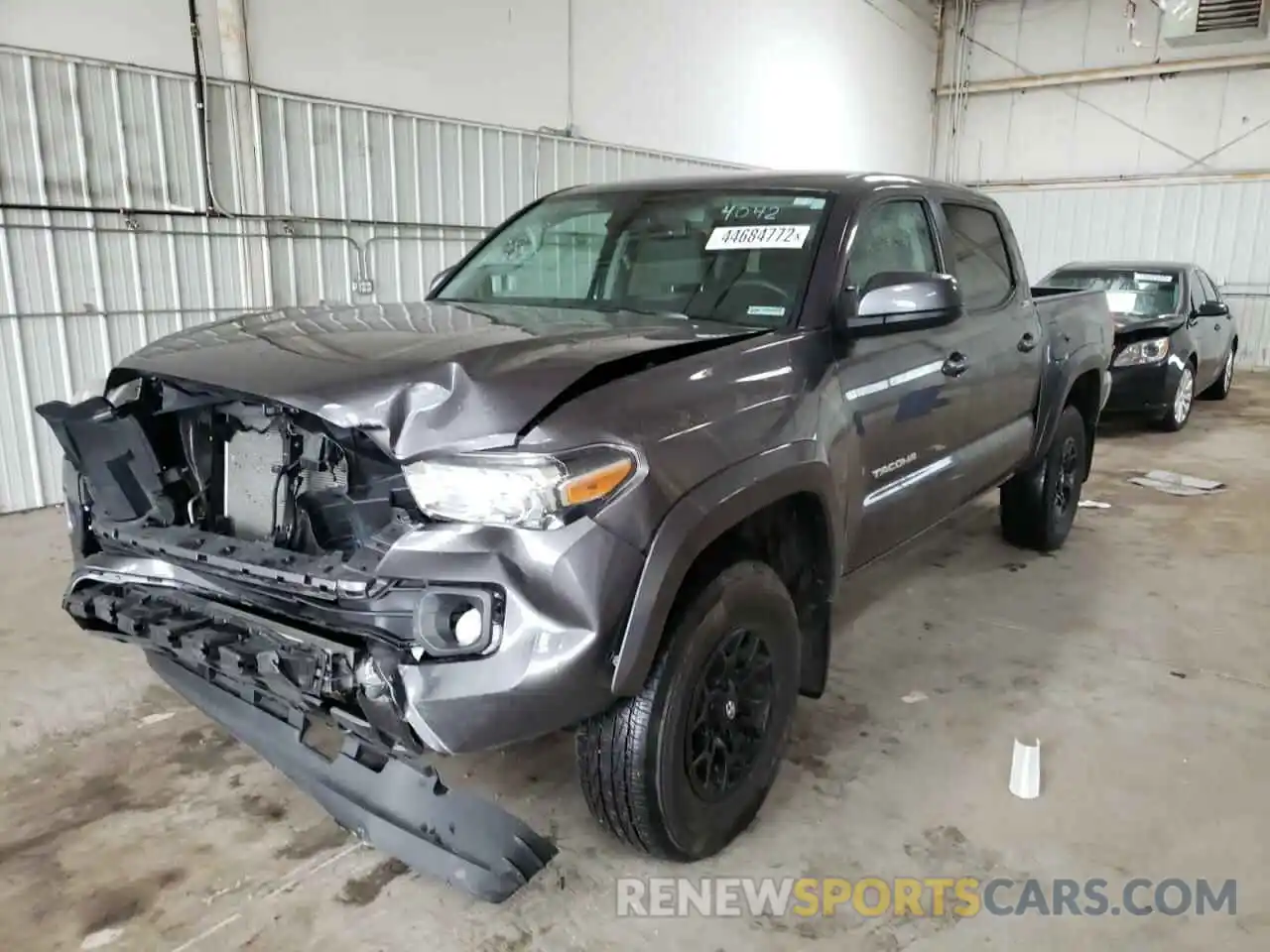 2 Photograph of a damaged car 3TMCZ5AN6MM414042 TOYOTA TACOMA 2021