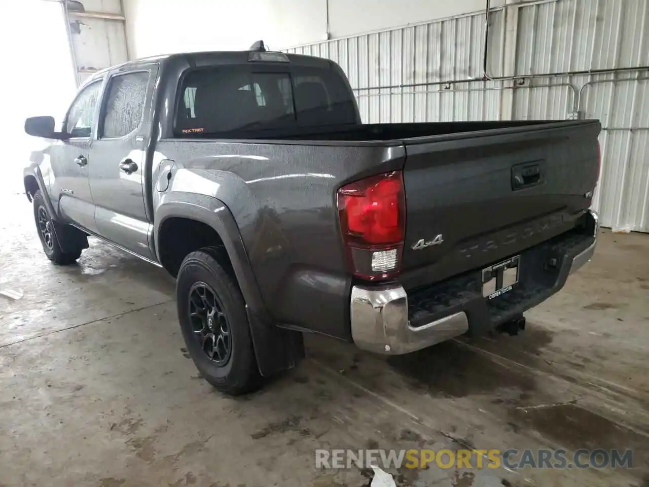 3 Photograph of a damaged car 3TMCZ5AN6MM414042 TOYOTA TACOMA 2021