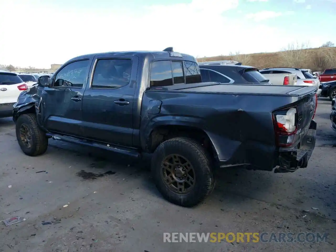 2 Photograph of a damaged car 3TMCZ5AN6MM415689 TOYOTA TACOMA 2021