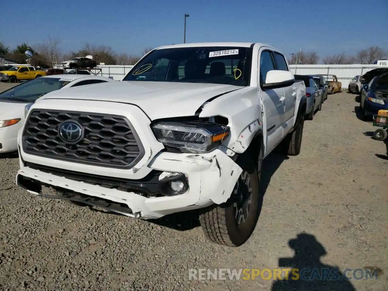 9 Photograph of a damaged car 3TMCZ5AN6MM416020 TOYOTA TACOMA 2021