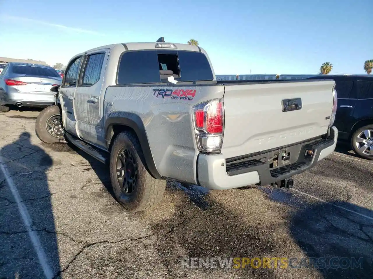 3 Photograph of a damaged car 3TMCZ5AN6MM429995 TOYOTA TACOMA 2021