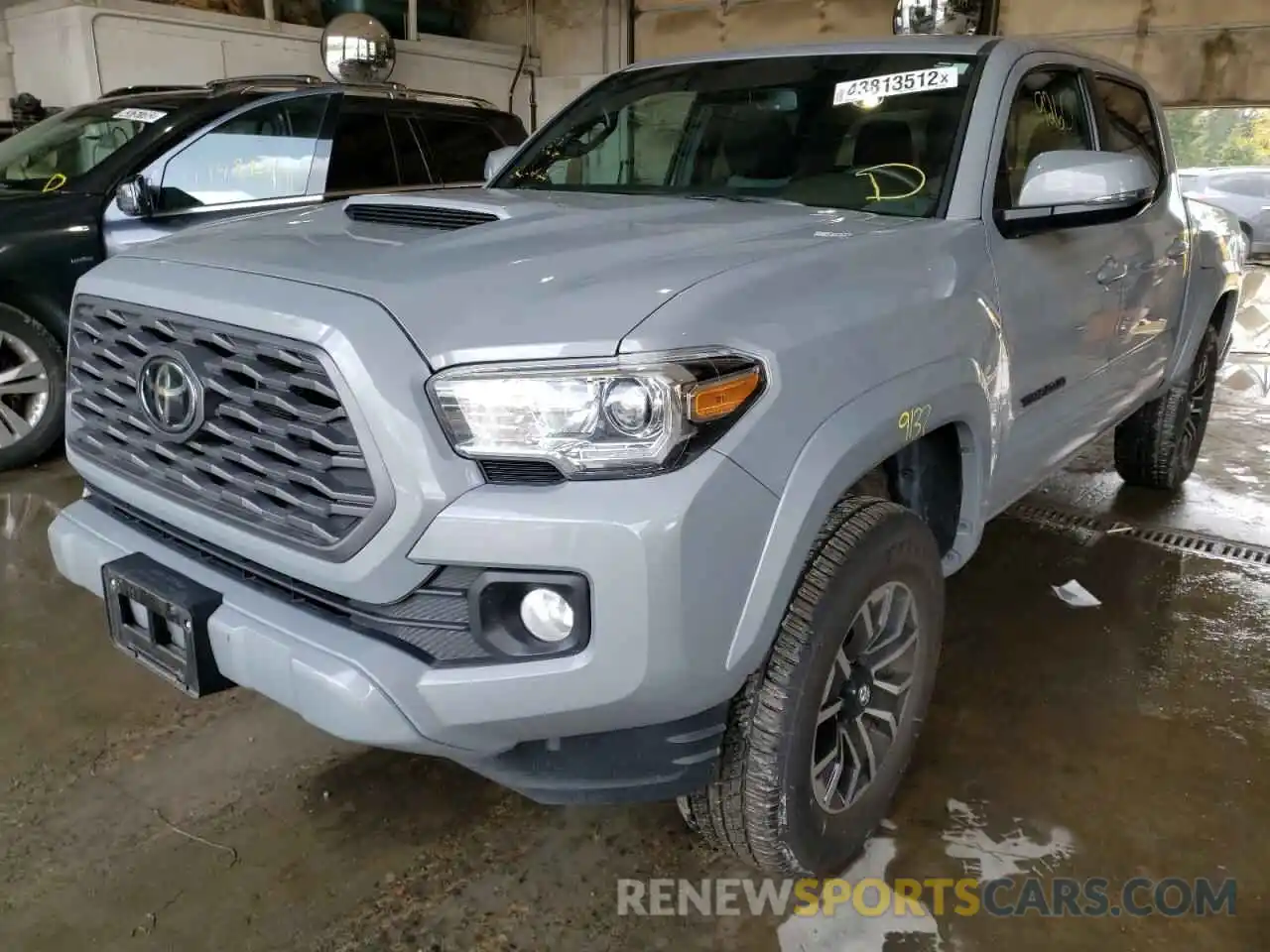 2 Photograph of a damaged car 3TMCZ5AN6MM430306 TOYOTA TACOMA 2021