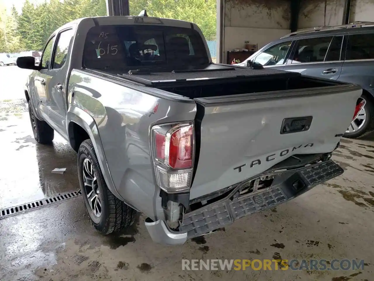 3 Photograph of a damaged car 3TMCZ5AN6MM430306 TOYOTA TACOMA 2021