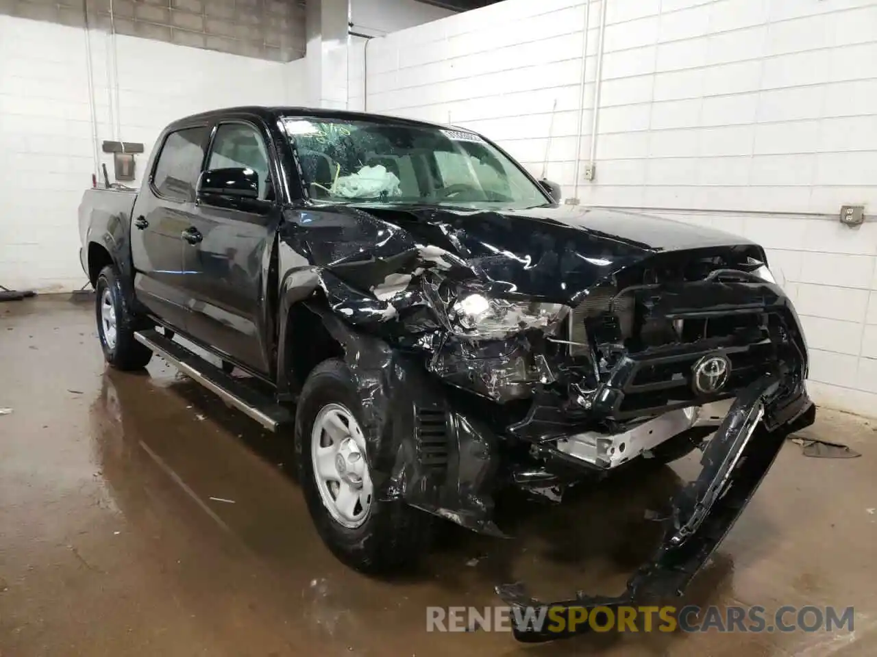 1 Photograph of a damaged car 3TMCZ5AN6MM430595 TOYOTA TACOMA 2021