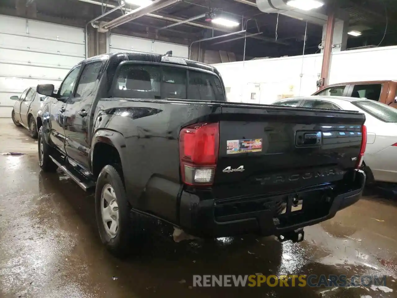 3 Photograph of a damaged car 3TMCZ5AN6MM430595 TOYOTA TACOMA 2021