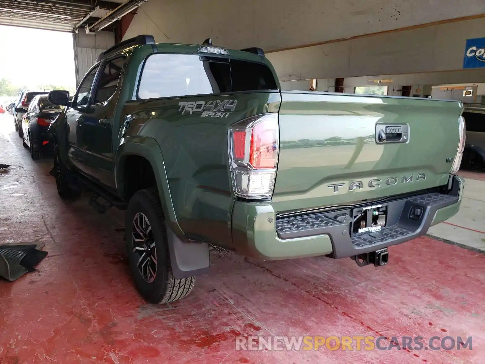 3 Photograph of a damaged car 3TMCZ5AN6MM431844 TOYOTA TACOMA 2021