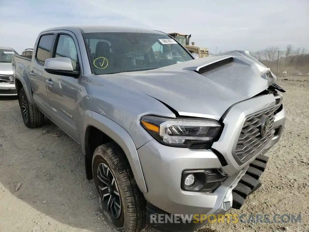 1 Photograph of a damaged car 3TMCZ5AN6MM434520 TOYOTA TACOMA 2021